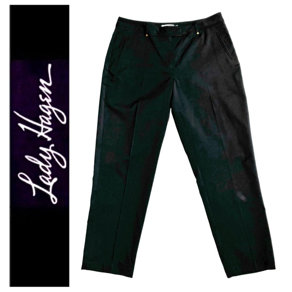 Jupe de golf femme L Lady Hagen bleu marine imprimé floral 17